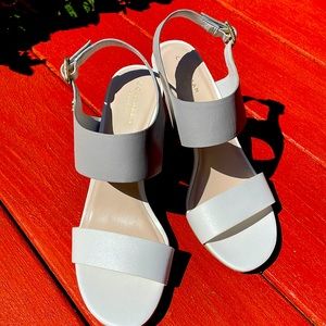 Never worn Cole Haan Grand OS Sandals in Grey and White.  Size 7.5B